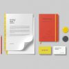 Notebook mockup design'